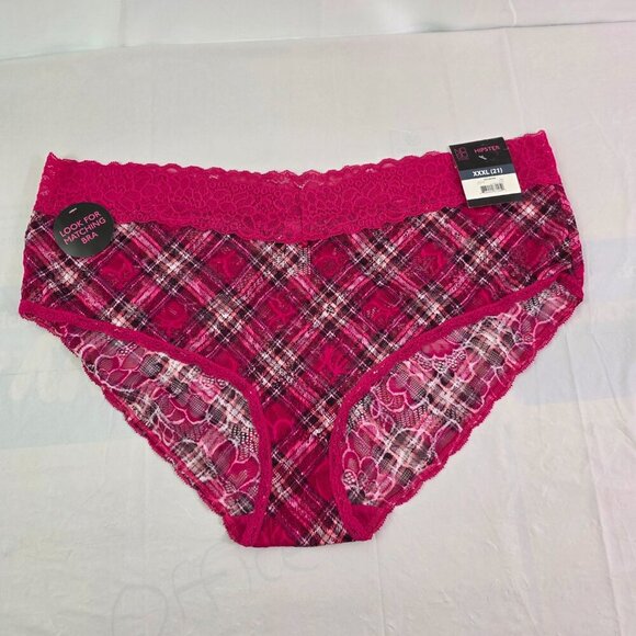 No Boundaries NOBO Lace Hipster 3-Pack Multi-Color Panties – Size XXXL NWT - Picture 14 of 16